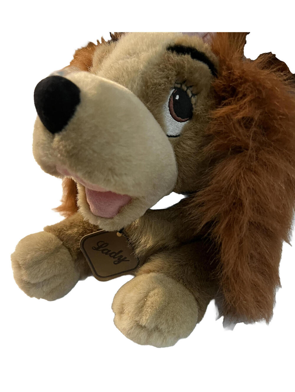 Disney Lady and The Tramp Lady Plush Toy Vintage Walt Disney Company